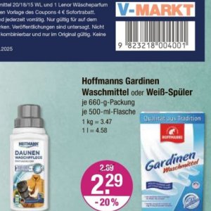 Waschmittel bei V-Markt