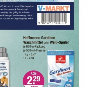 Gardinen bei V-Markt