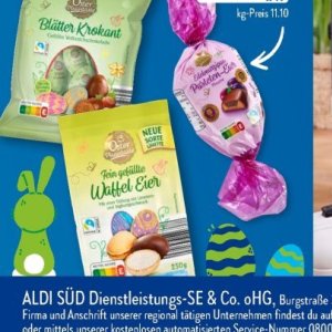 Eier bei Aldi SÜD