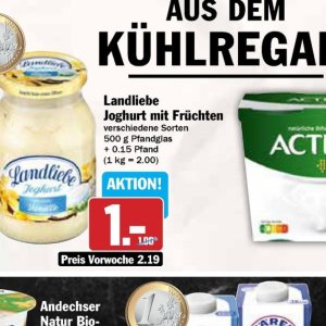 Joghurt danone  bei AEZ