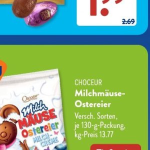 Schokolade bei Aldi SÜD