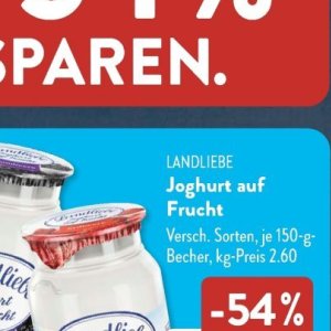 Joghurt bei Aldi SÜD