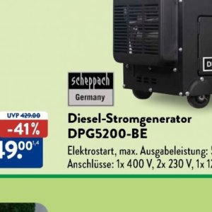 Generatoren bei Aldi SÜD