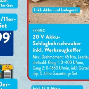 Werkzeugkoffer bei Aldi SÜD