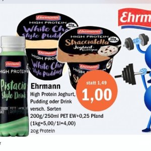 Joghurt ehrmann ehrmann bei Aktiv Irma