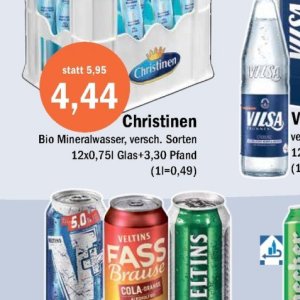 Mineralwasser bei Aktiv Irma