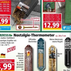 Thermometer bei Norma