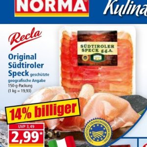 Speck bei Norma