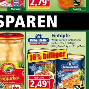 Erbsen bei Norma