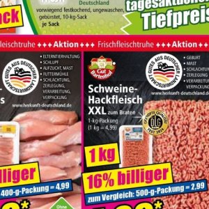 Hackfleisch bei Norma