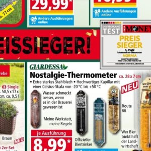 Thermometer bei Norma