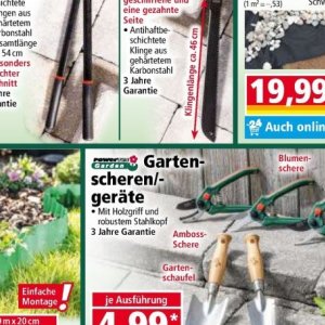 Gartenscheren bei Norma