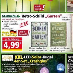 Garten bei Norma