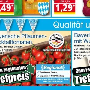 Tomaten bei Norma