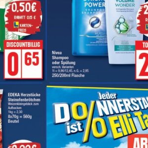 Shampoo nivea  bei Elli Markt