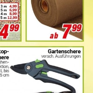 Gartenschere bei Centershop