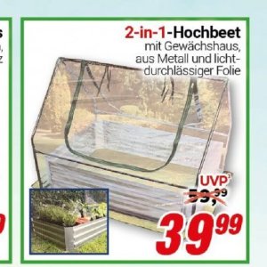 Hochbeet bei Centershop