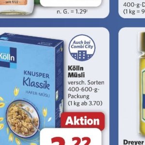 Müsli bei Combi