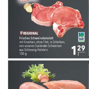 Schweinekotelett bei Citti Markt