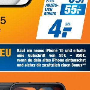 Smartphones bei Expert Technomarkt