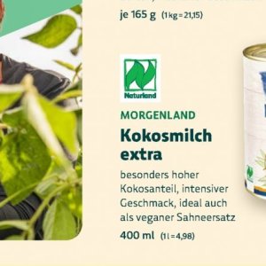 Kokosmilch bei BioMarkt