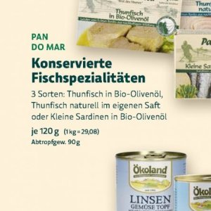 Thunfisch bei BioMarkt