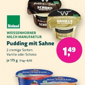 Sahne bei BioMarkt