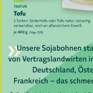 Sojabohnen bei BioMarkt