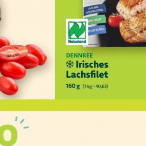 Lachsfilet bei BioMarkt