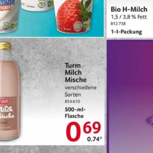 Milch bei Selgros