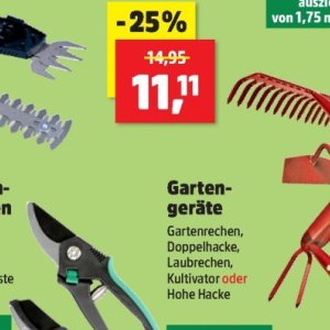 Gartengeräte bei Thomas Philipps