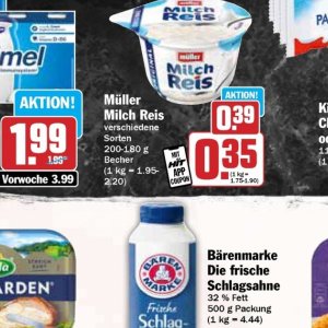 Milch bei Hit