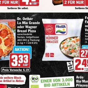 Pizza wagner wagner bei Hit