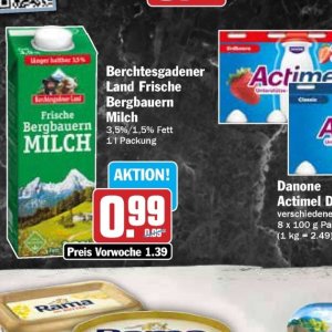 Milch danone  bei Hit
