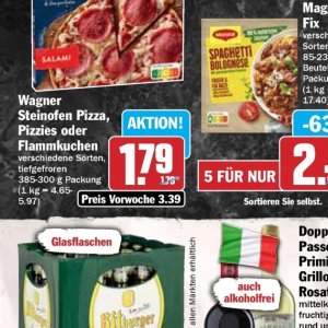 Pizza wagner wagner bei Hit