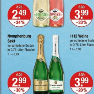 Sekt bei V-Markt