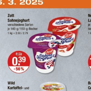 Joghurt bei V-Markt