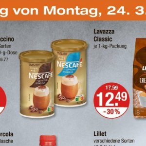 Kaffee bei V-Markt
