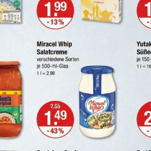 Glas bei V-Markt