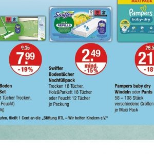 Parkett bei V-Markt