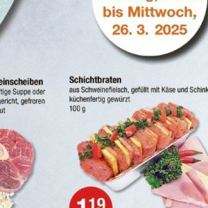 Schweinefleisch bei V-Markt