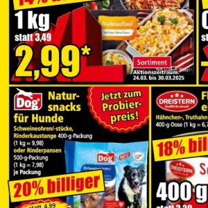 Snacks bei Norma