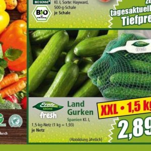 Gurken bei Norma