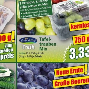 Trauben bei Norma