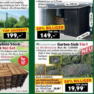 Garten bei Norma