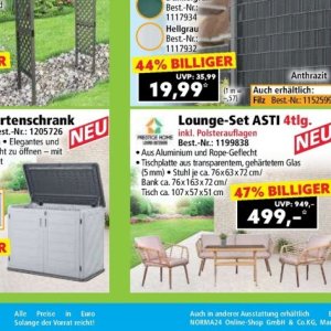 Tischplatte bei Norma