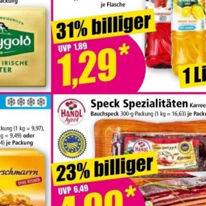 Speck bei Norma