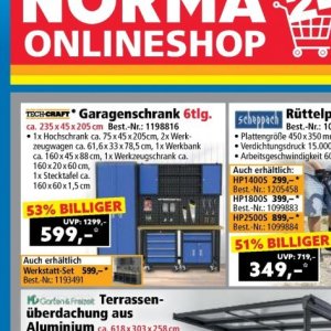 Schränke bei Norma