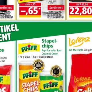 Chips bei Norma