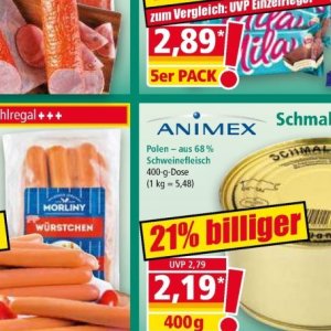 Schweinefleisch bei Norma